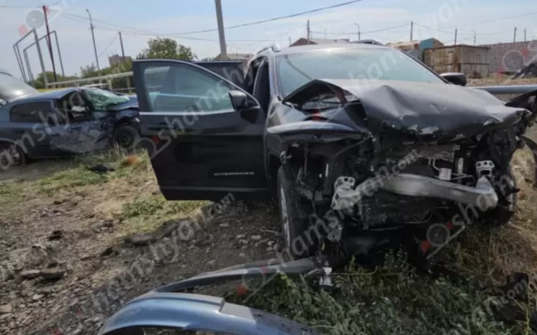 Կոտայքում բախվել են Jeep Cherokee-ն ու Opel-ը, կան վիրավորներ